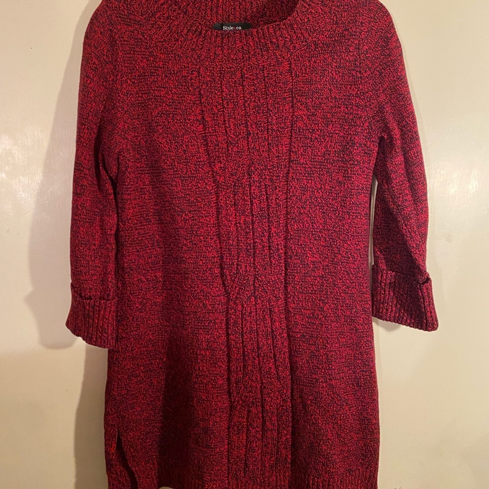 Style & Co Small Red/Black